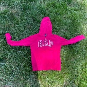 pink gap hoodie